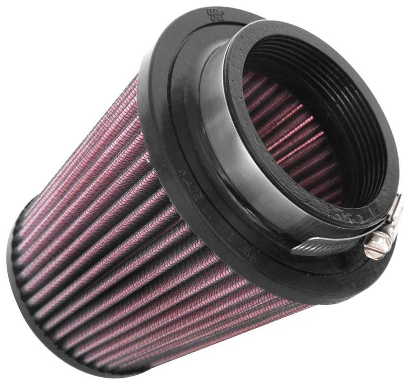 K&N High-Flow Original Lifetime Universal Clamp-On Air Filter: High Performance, Premium: Flange Diameter: 2.75 In, Filter Height: 4.875 In, Flange Length: 0.8125 In, Shape: Round Tapered, RU-9350 - Image 2